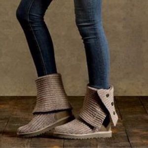 UGG classic gray boots